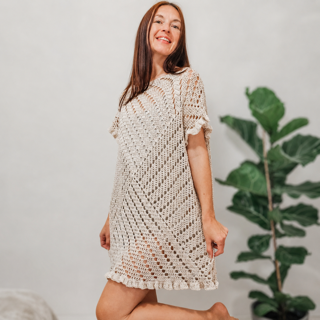 Granny Square Summer Dress