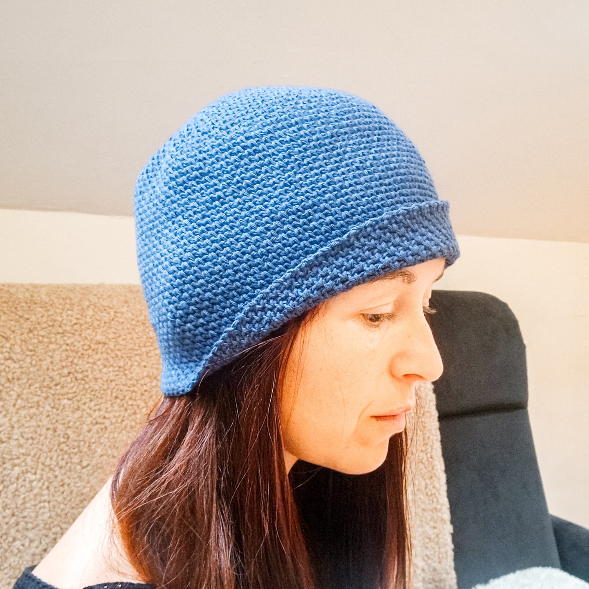 Eternal Moss Stitch Beanie - Loops Only