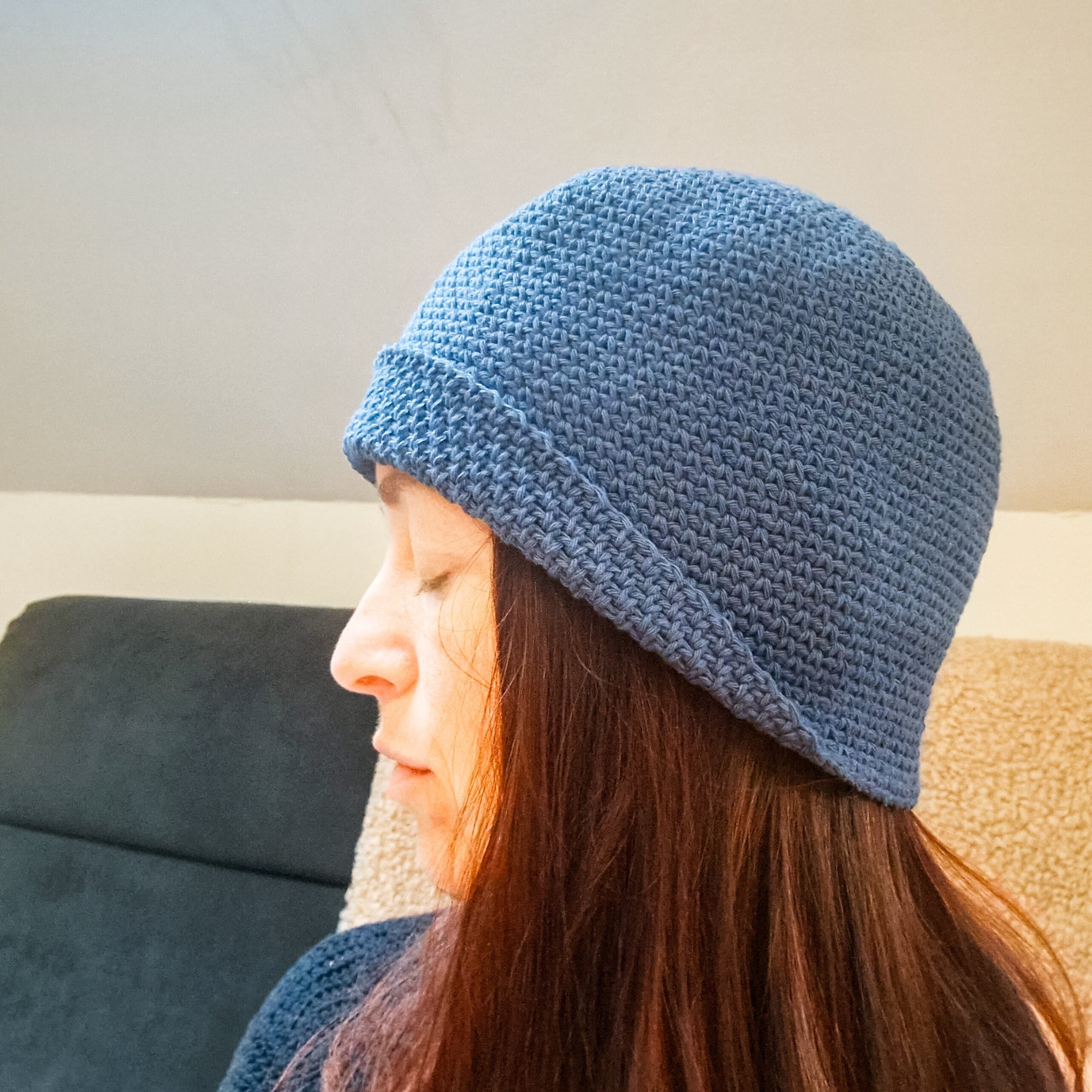 Eternal Moss Stitch Beanie - Loops Only