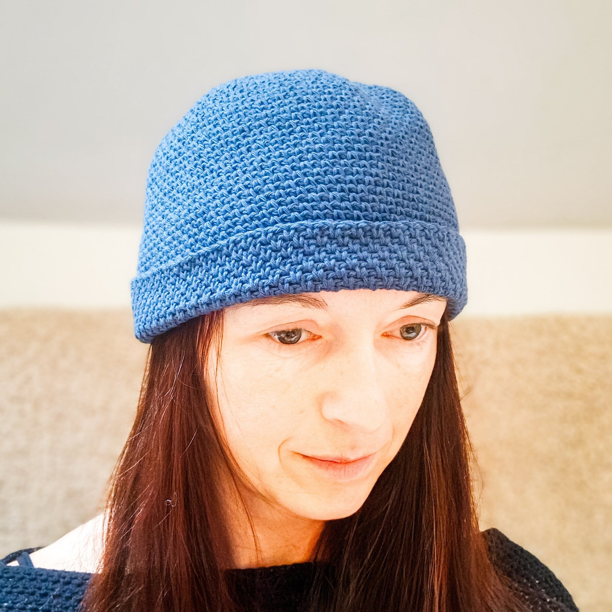 Eternal Moss Stitch Beanie - Loops Only