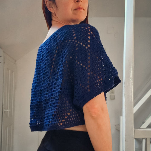 Diamond Breeze Cropped Top - Loops Only