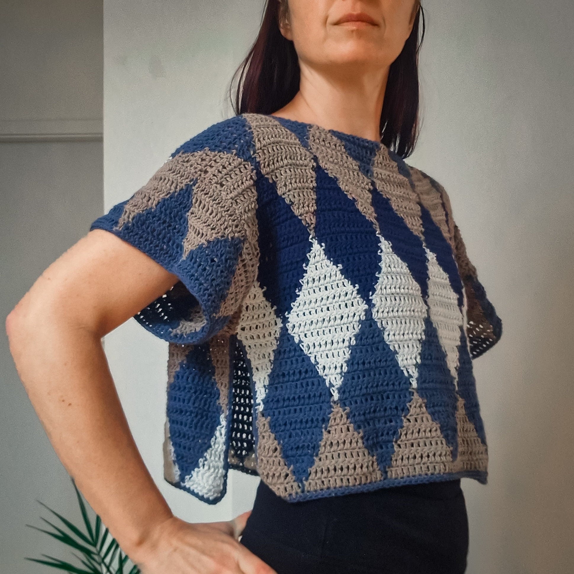 Color Fusion Diamond Top - Loops Only
