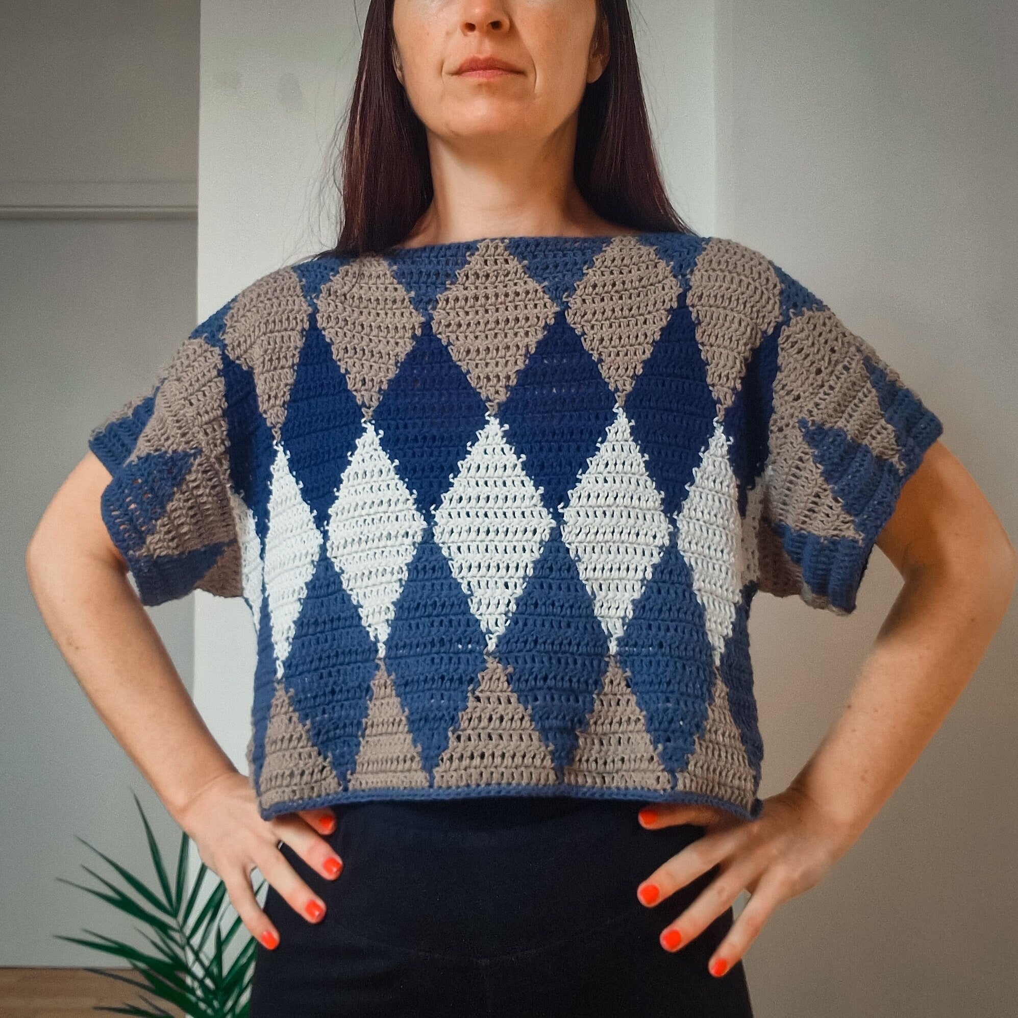 Color Fusion Diamond Top - Loops Only