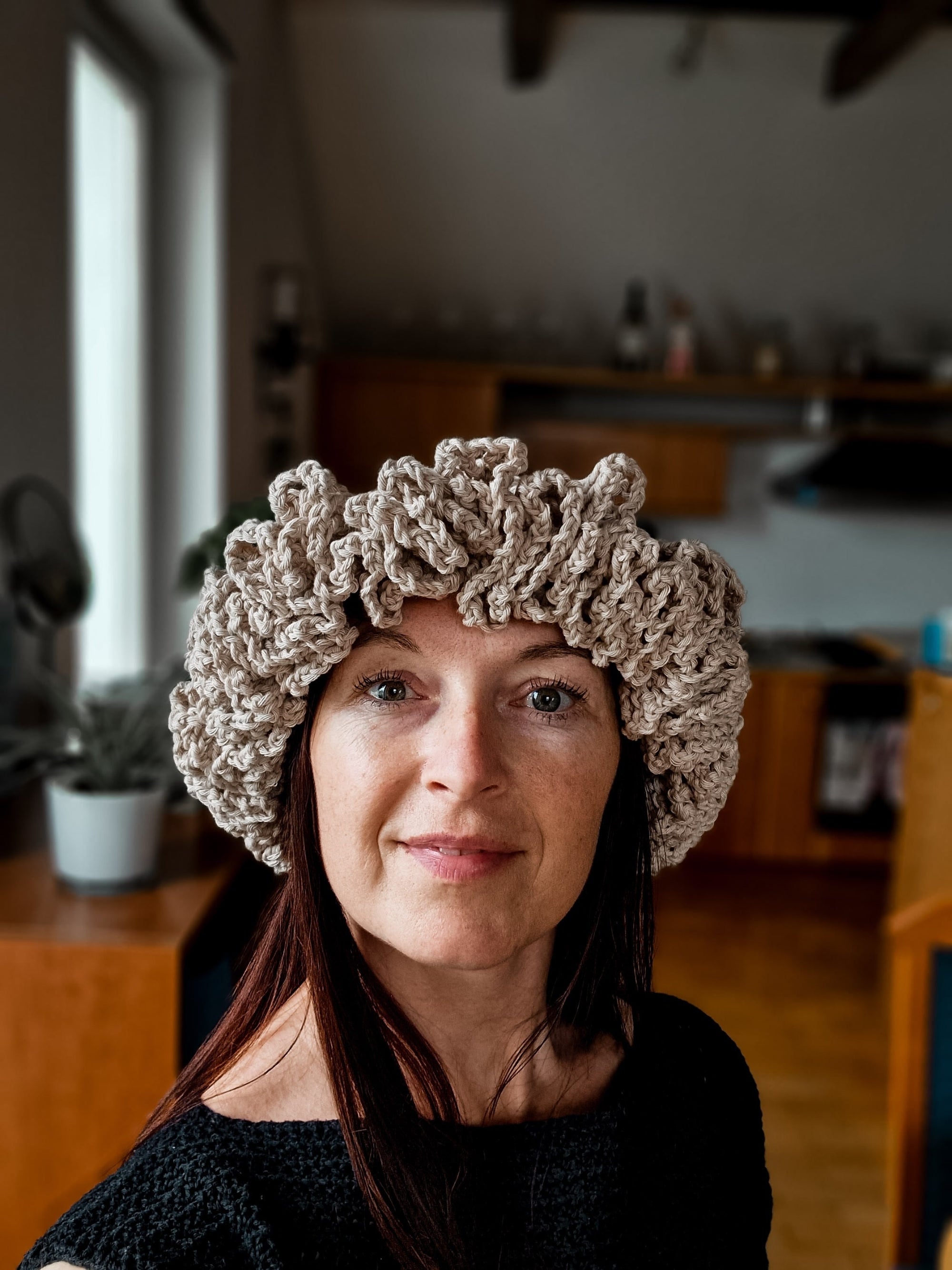 Grand Ruffle Brim Hat - Loops Only