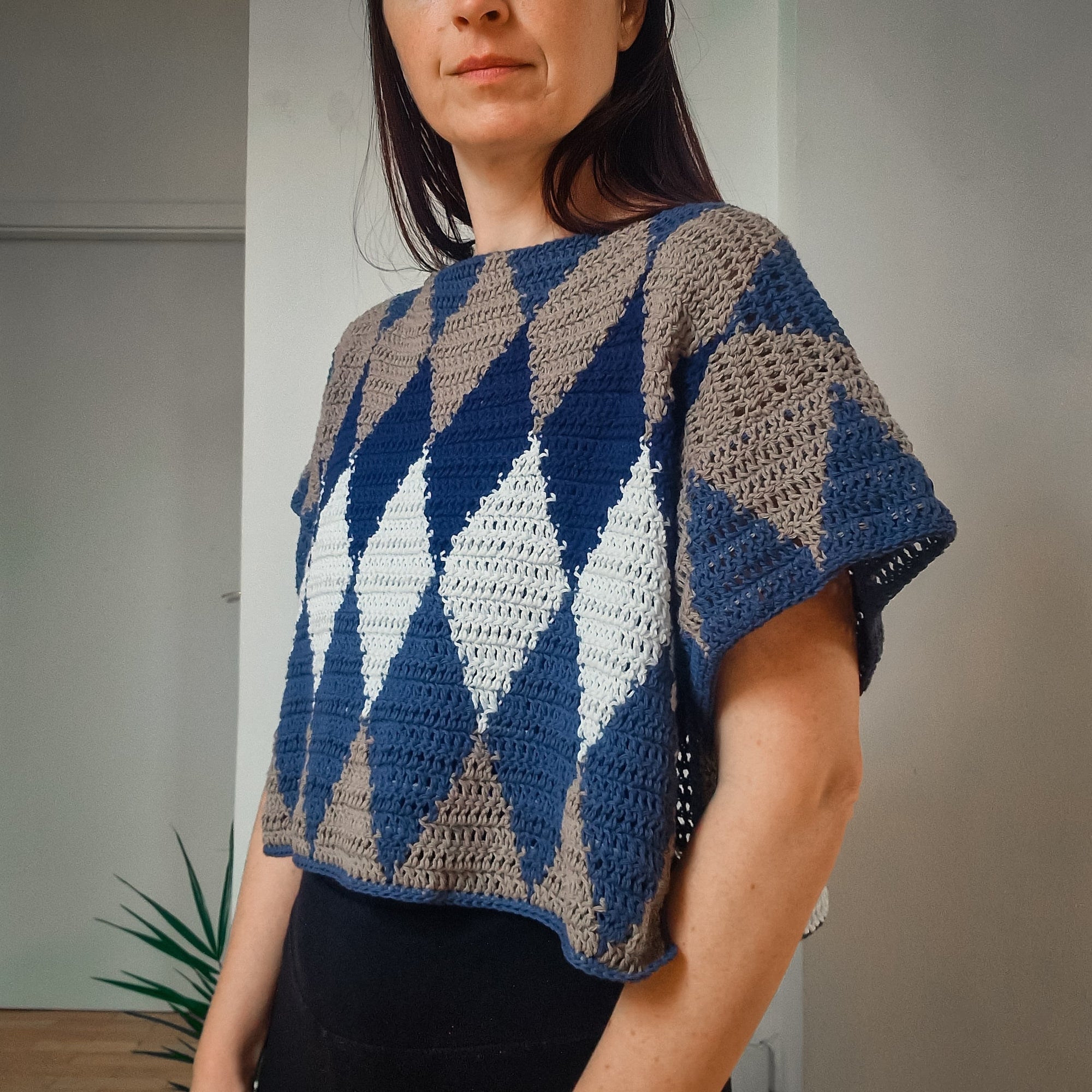 Color Fusion Diamond Top - Loops Only