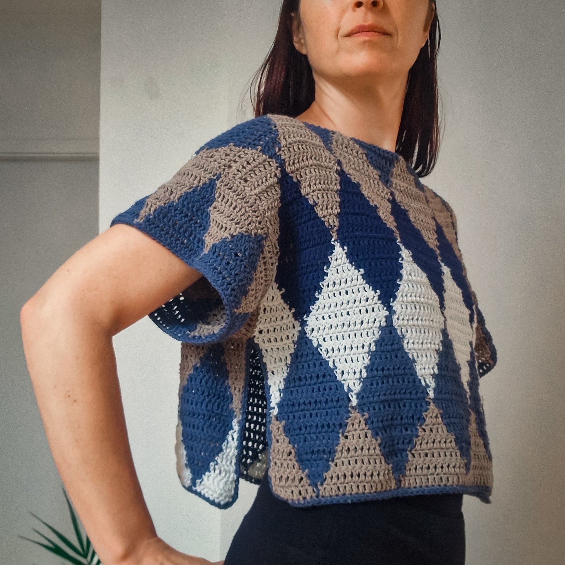 Color Fusion Diamond Top - Loops Only