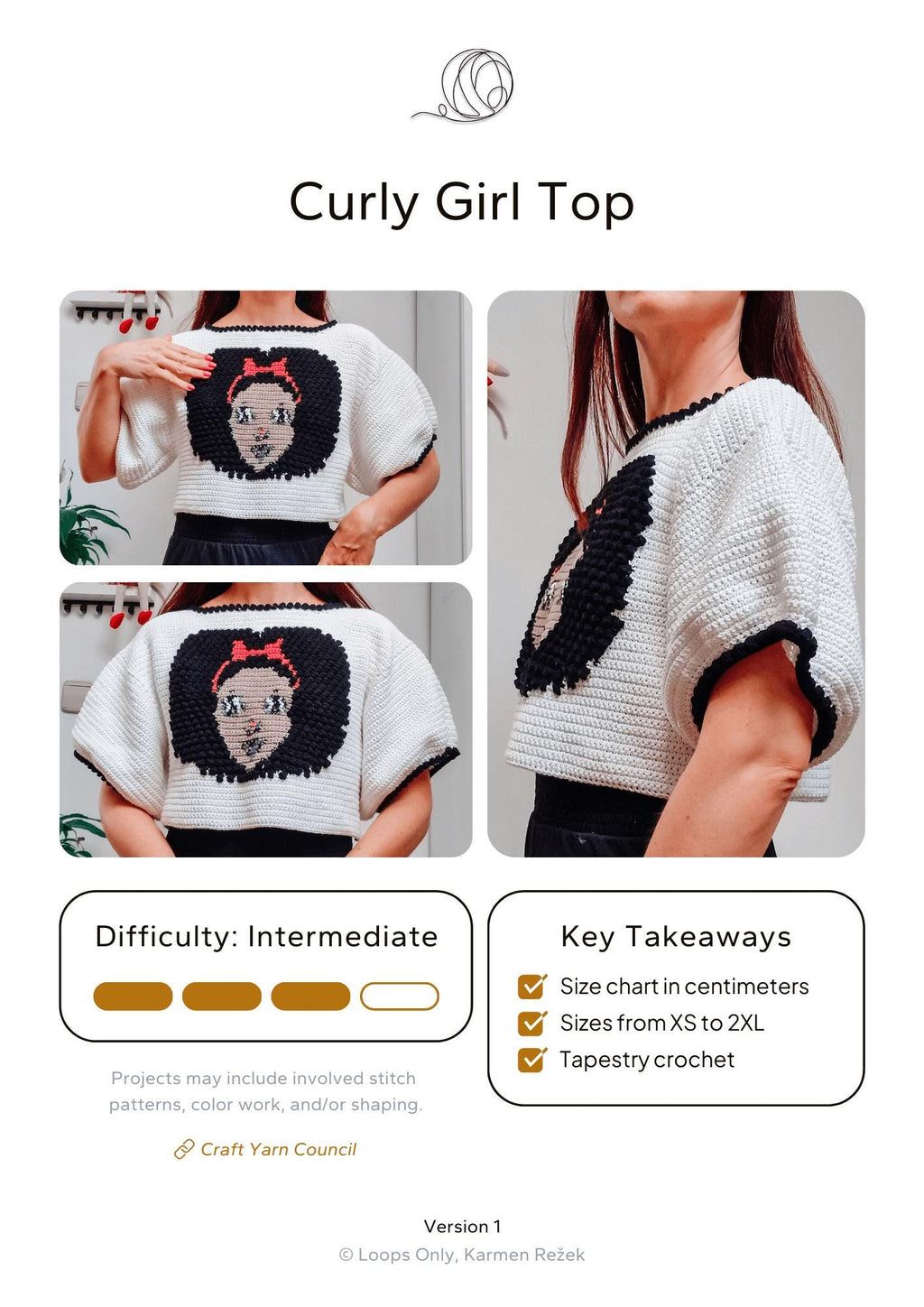 Curly Girl Top - Loops Only