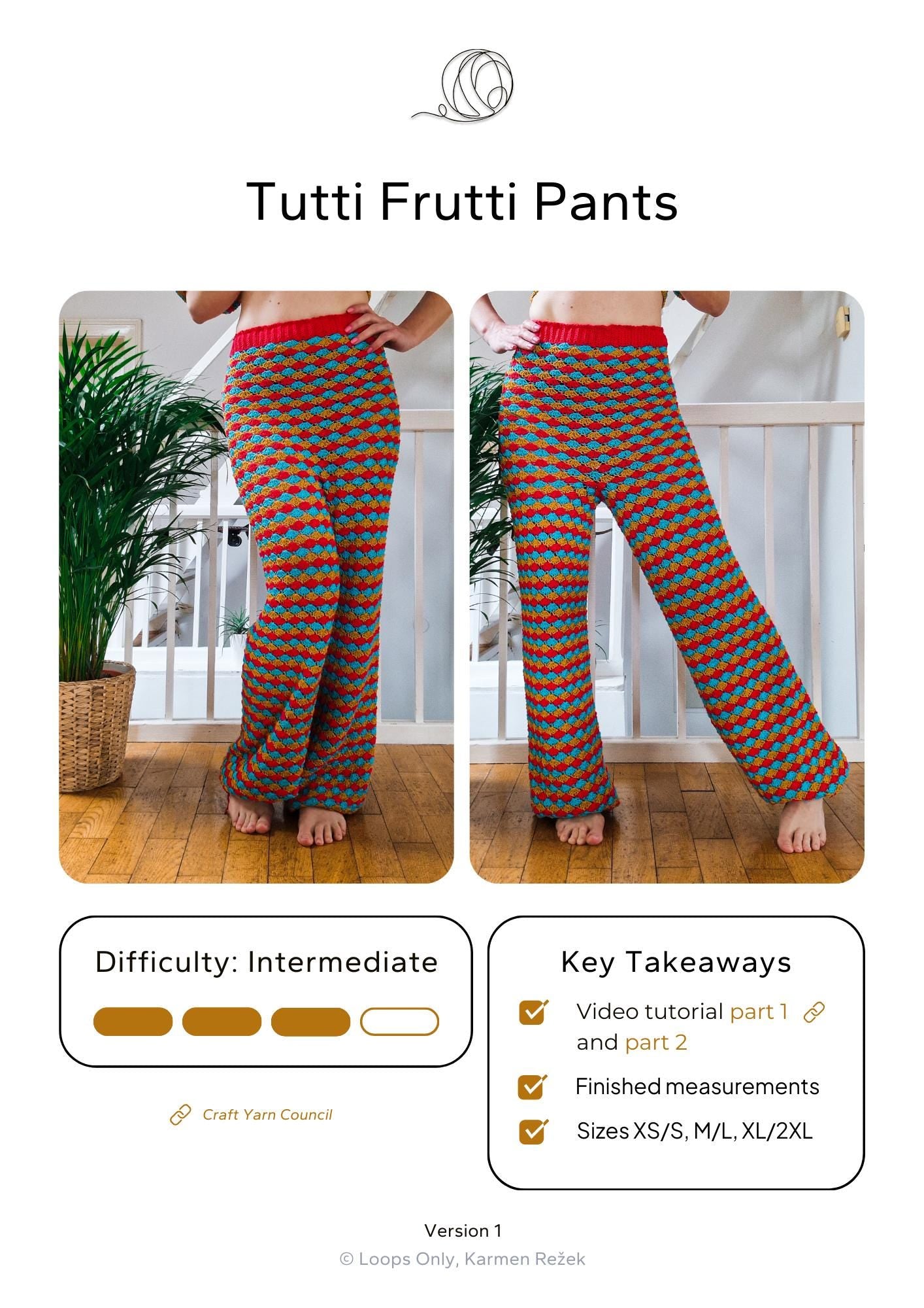 Tutti Frutti Pants - Loops Only