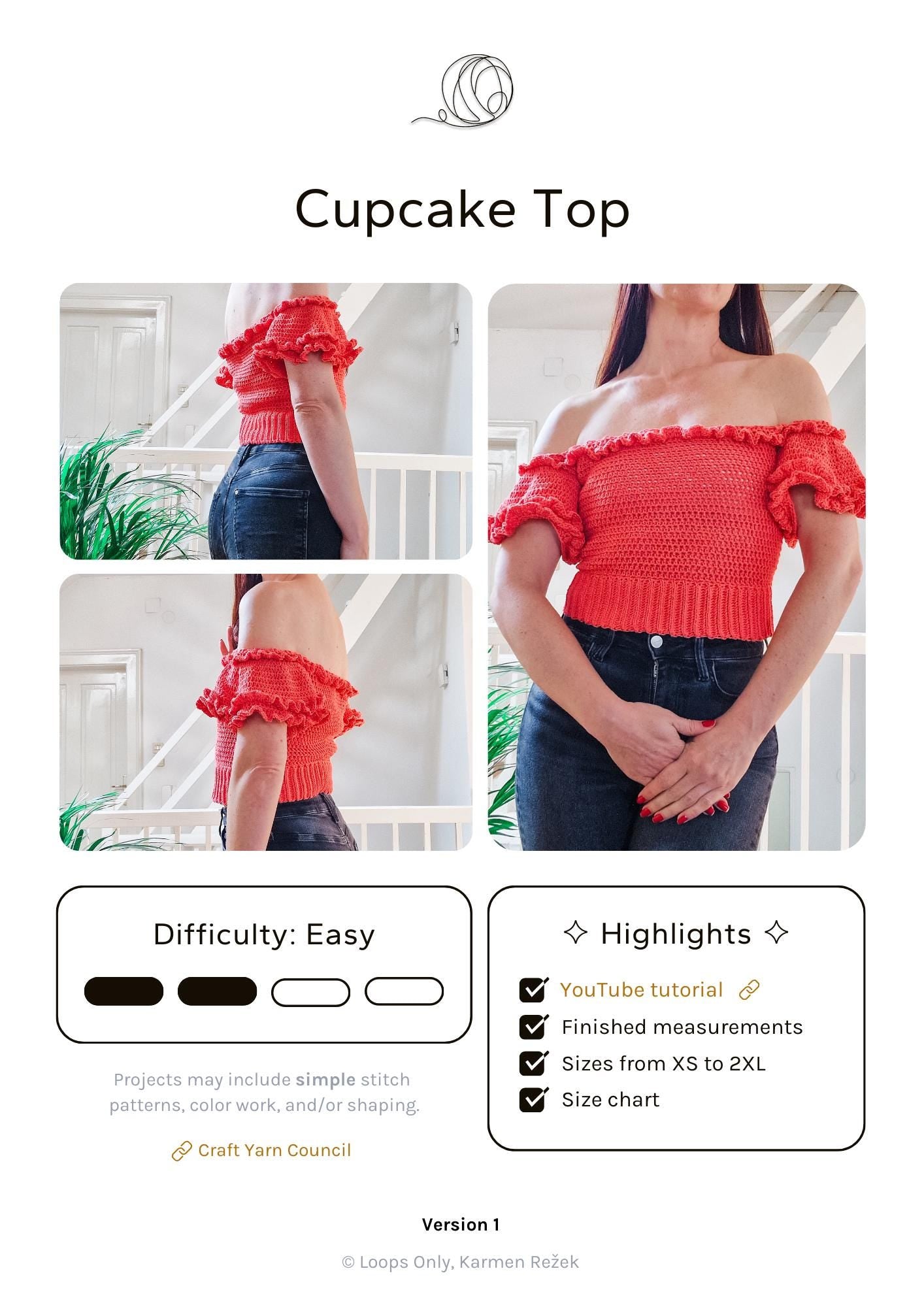 Cupcake Top - Loops Only