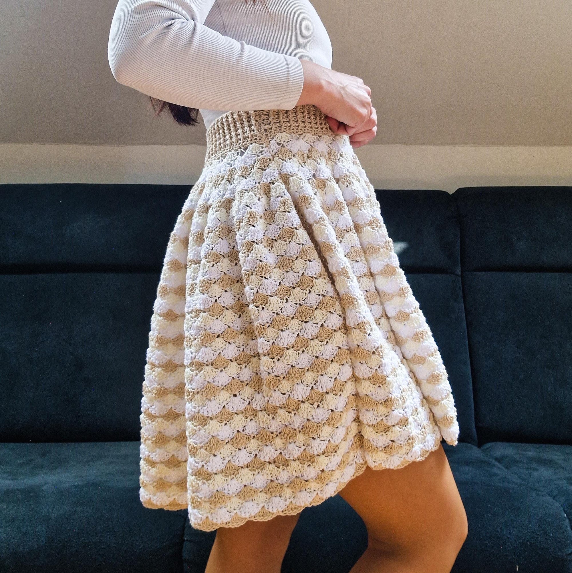 Shell Stitch Skirt - Loops Only
