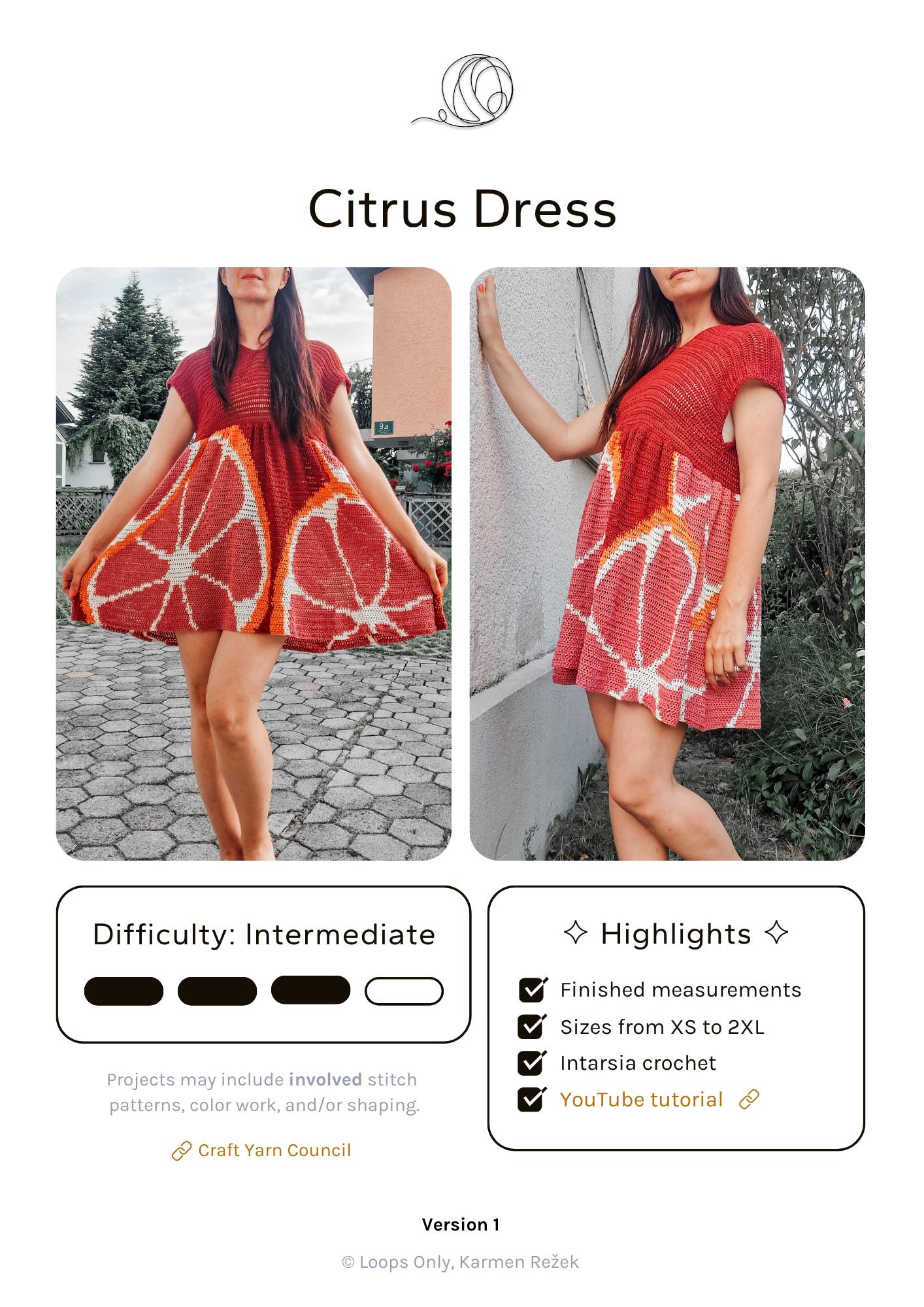 Citrus Dress - Loops Only