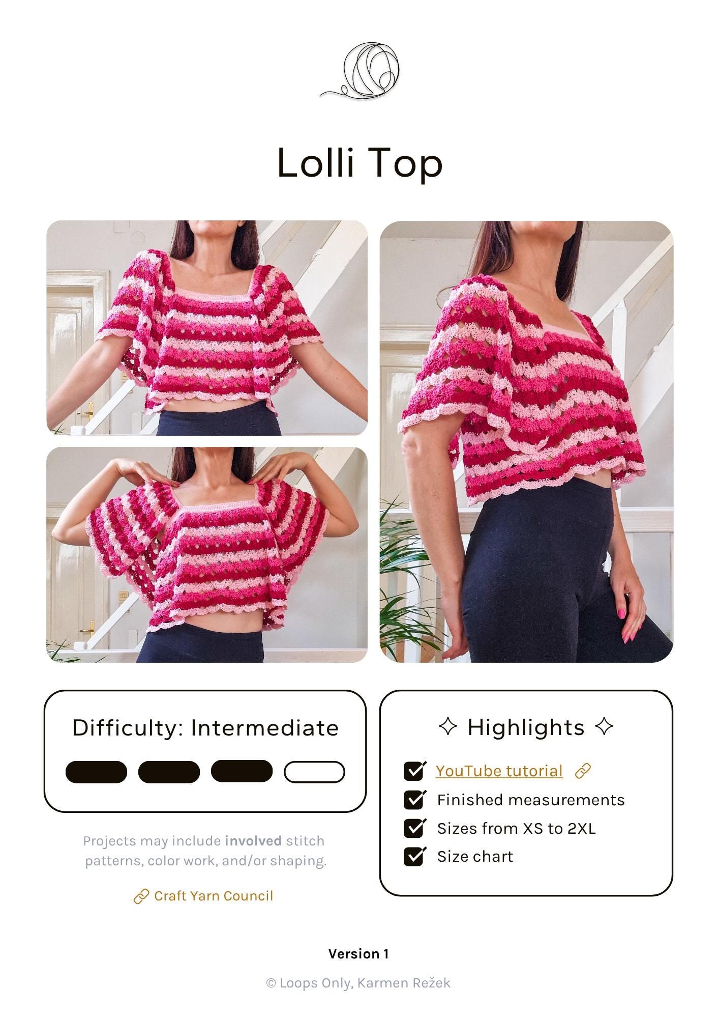 Lolli Top - Loops Only