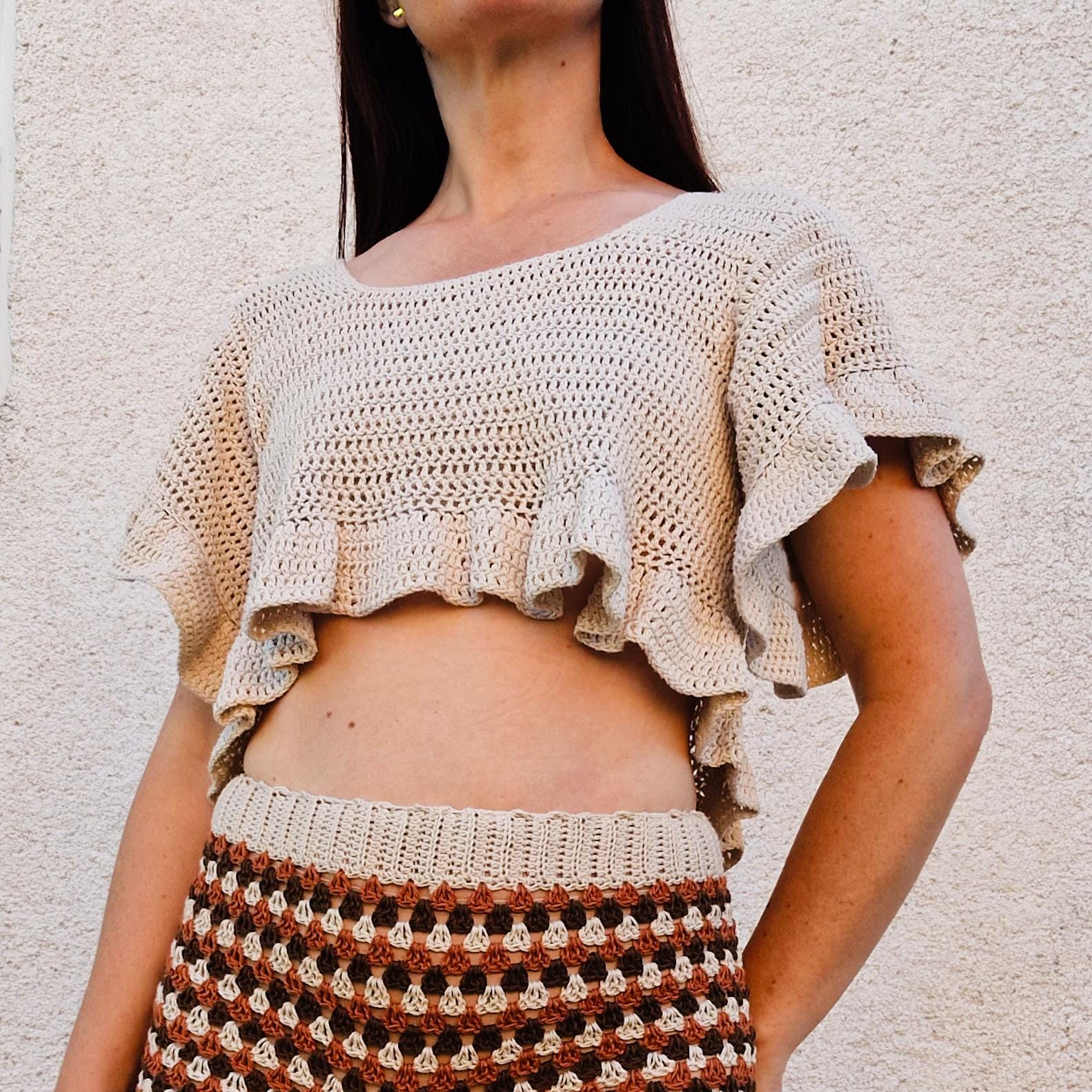 Ruffle Me Up Top - Loops Only