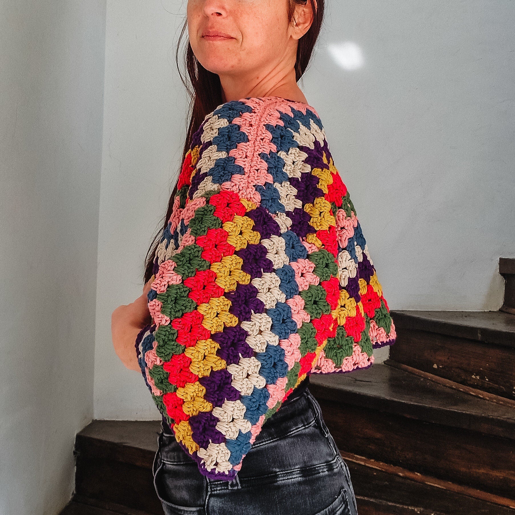 Granny Diamond Stitch Cardigan - Loops Only