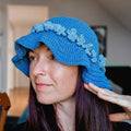 Denim Daisy Bucket Hat - Loops Only