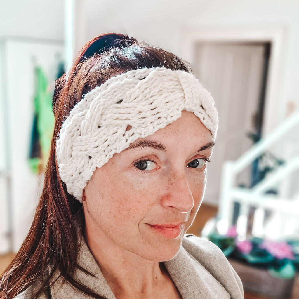 Winter Cables Headband - Loops Only