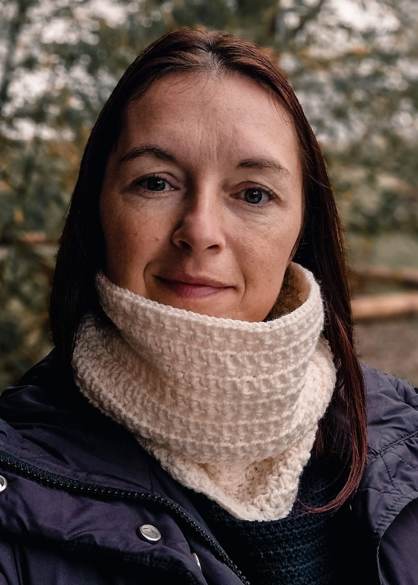 Star Stitch Infinity Scarf - Loops Only