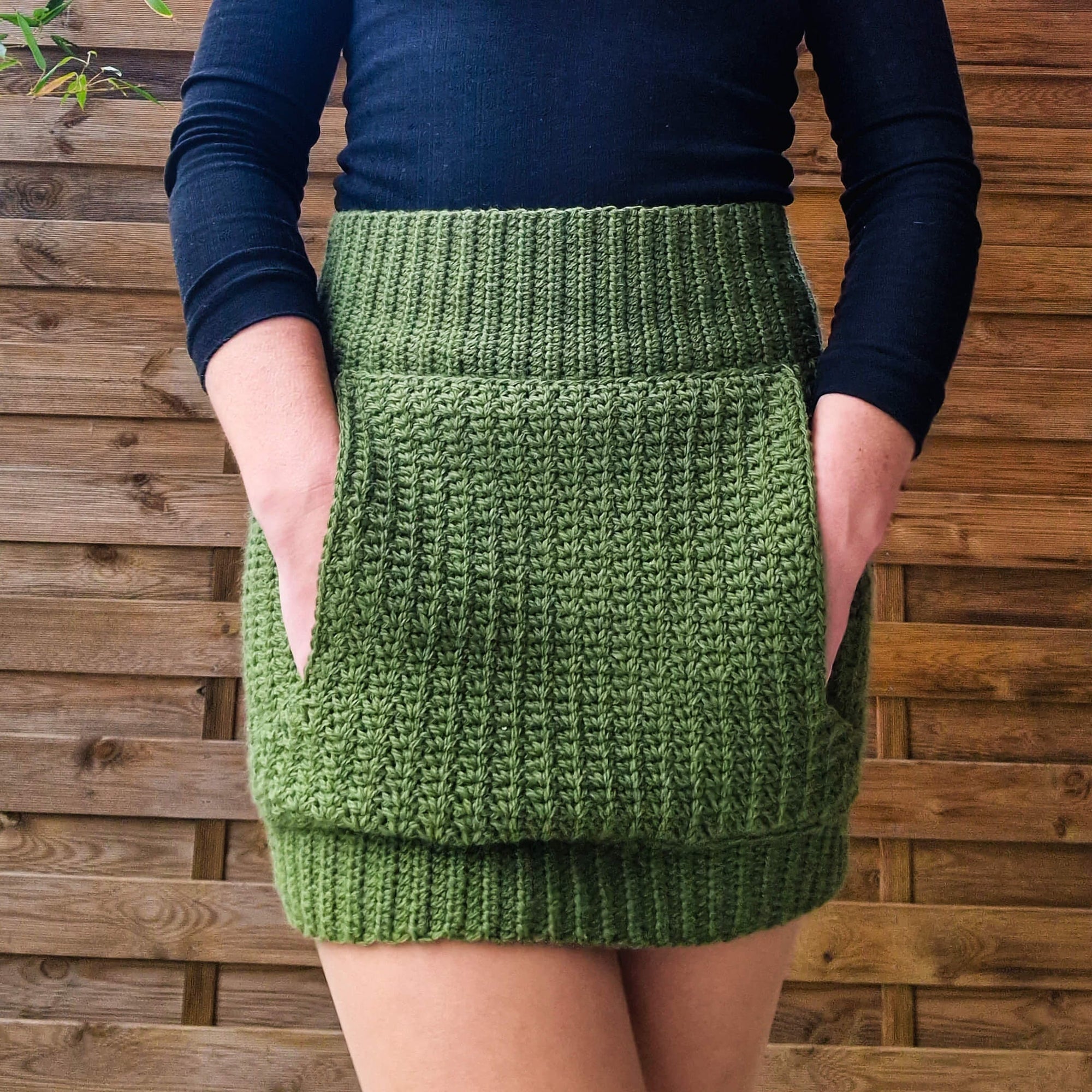 Pouch Pocket Mini Skirt - Loops Only