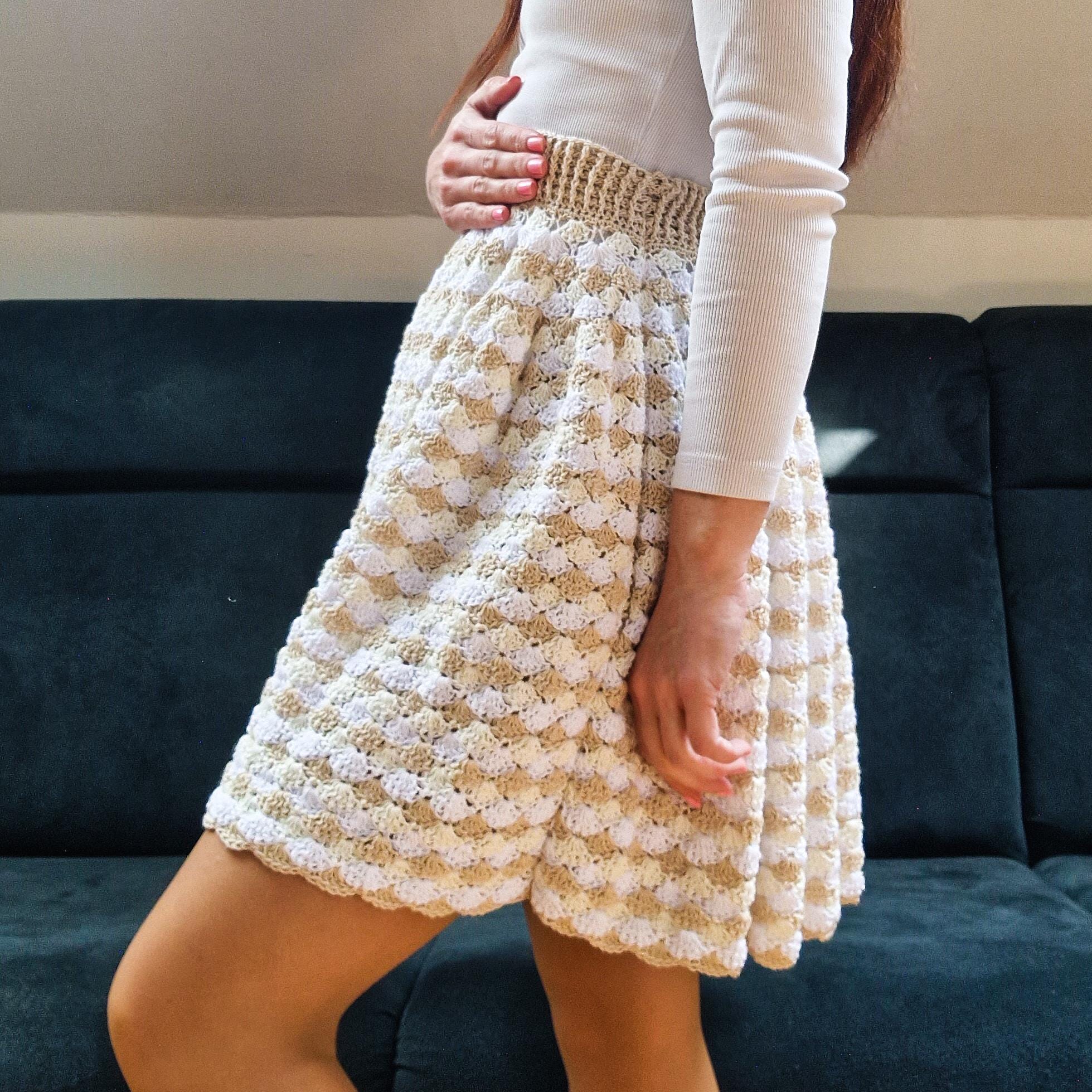 Shell Stitch Skirt | Crochet Pattern by Loops Only