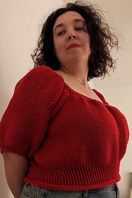 Ruffle Raglan Sweater - Loops Only