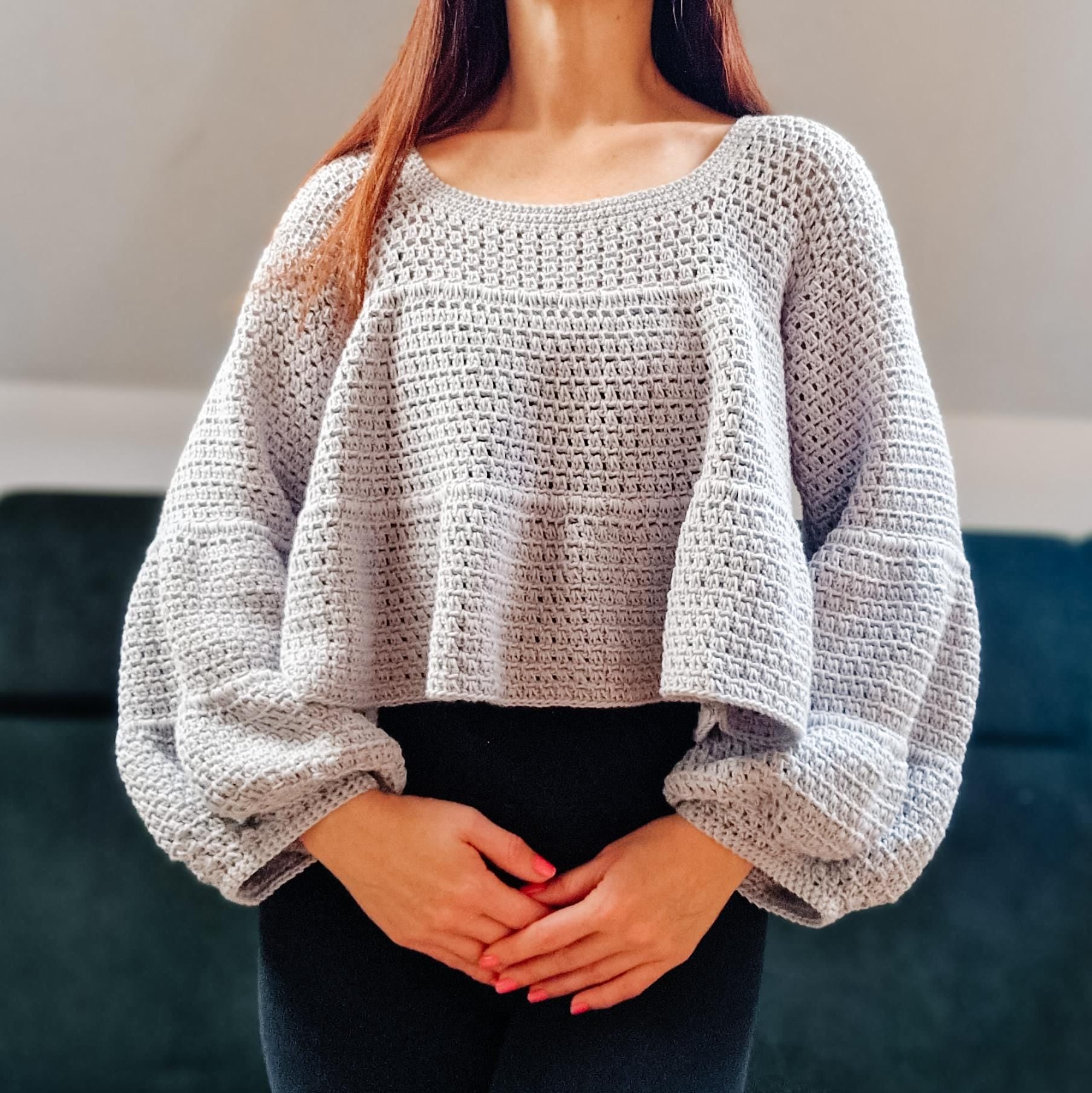 Whimsy Ruffle Sweater - Loops Only
