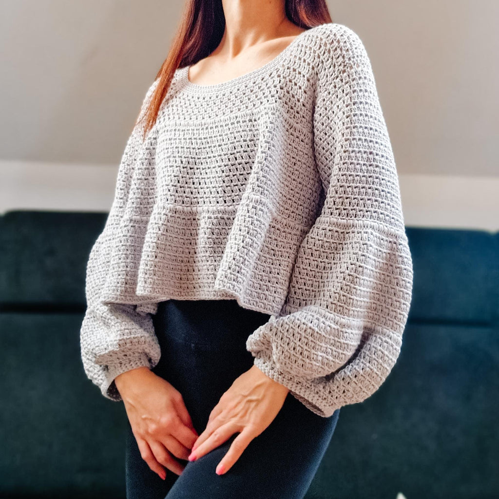 Whimsy Ruffle Sweater - Loops Only