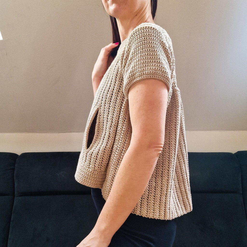 Flare Drape Top - Loops Only