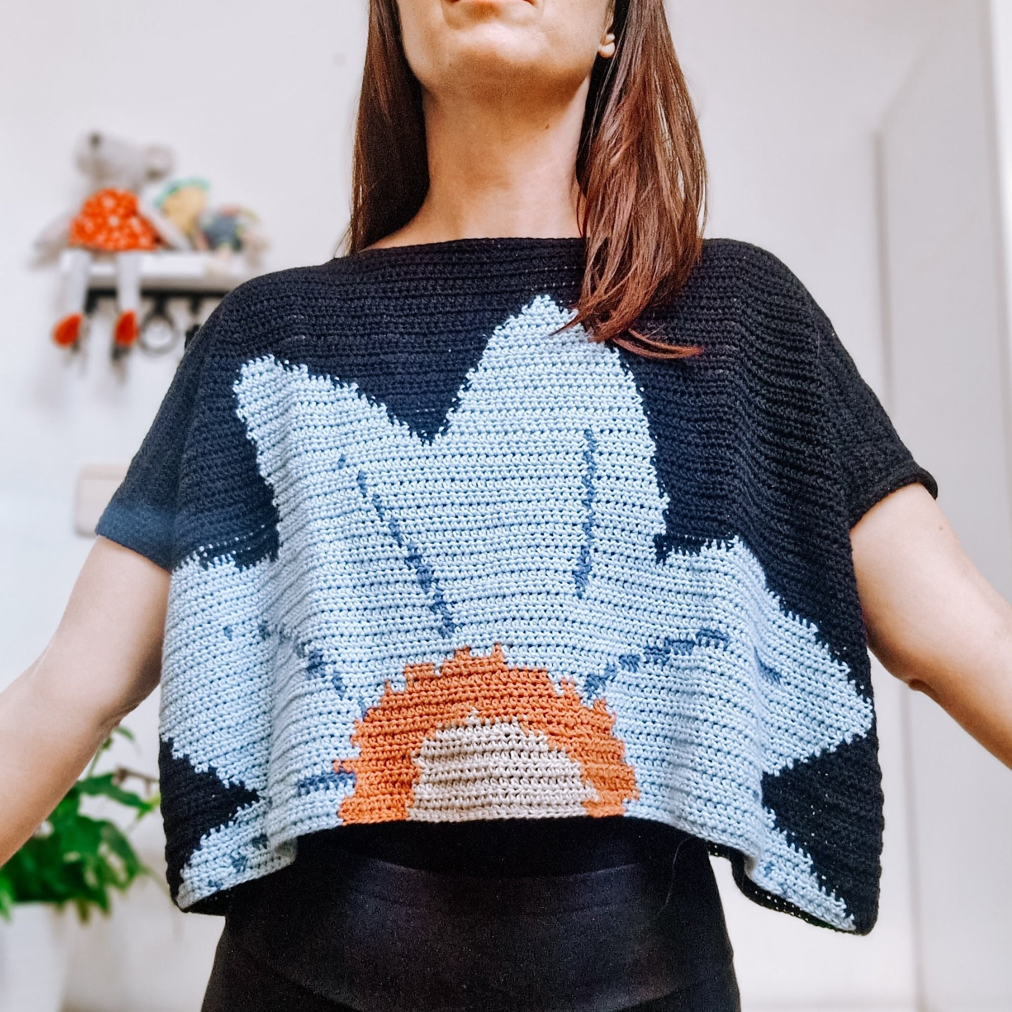 Flower Oversized Top - Loops Only