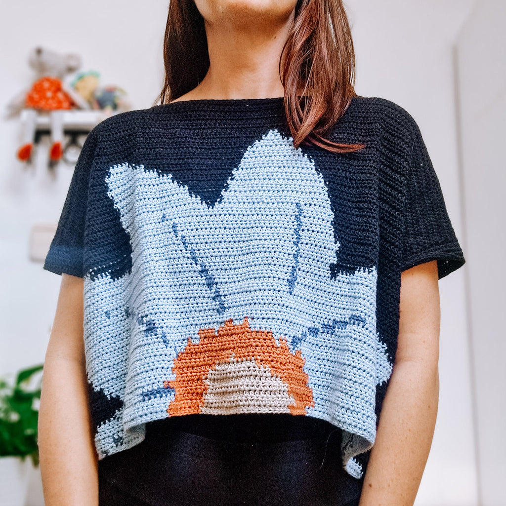 Flower Oversized Top - Loops Only