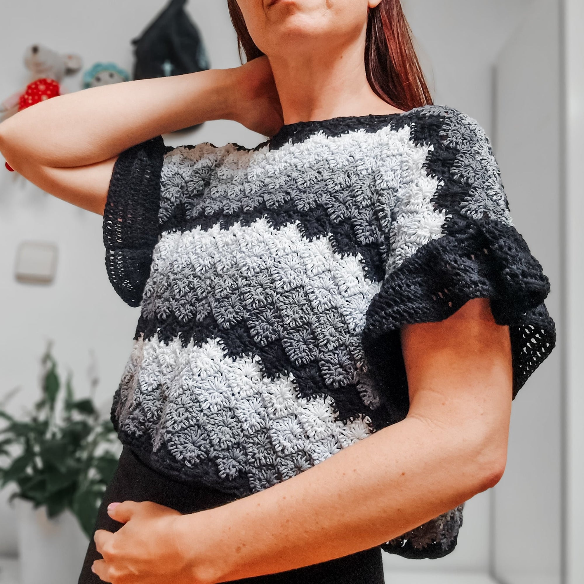 Harlequin Stitch Top - Loops Only