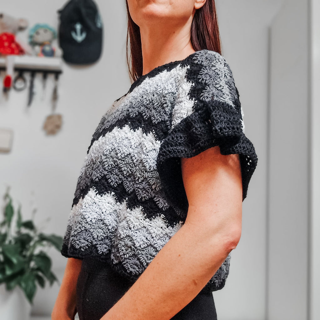 Harlequin Stitch Top - Loops Only