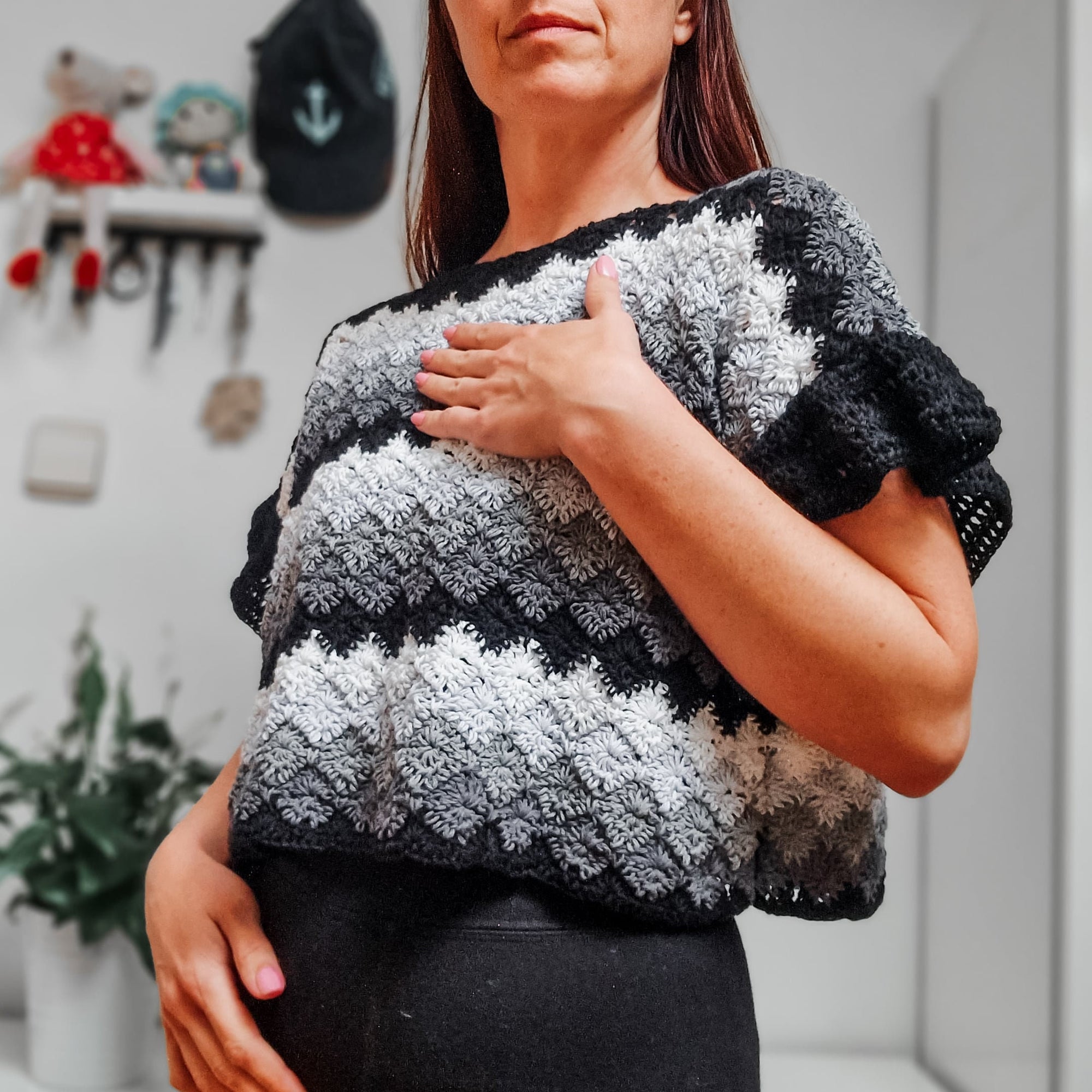 Harlequin Stitch Top - Loops Only