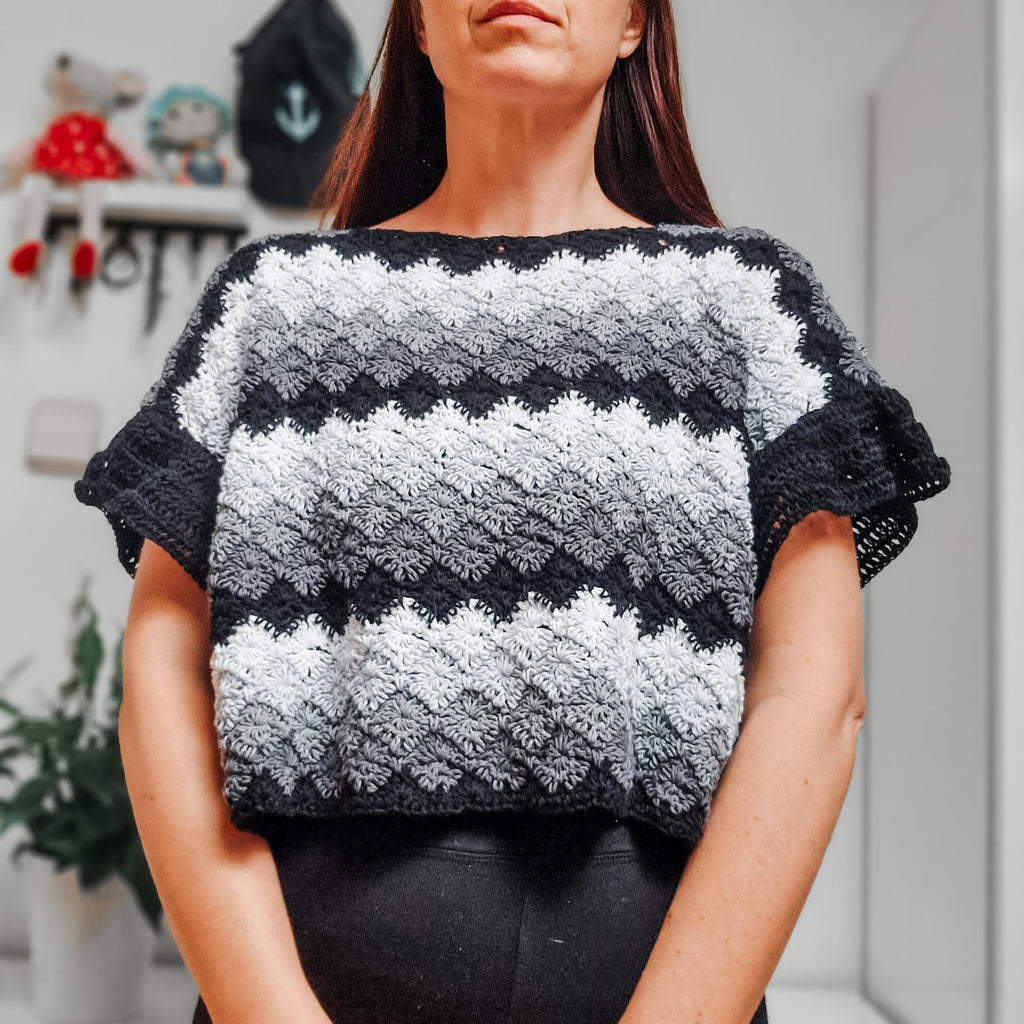 Harlequin Stitch Top - Loops Only