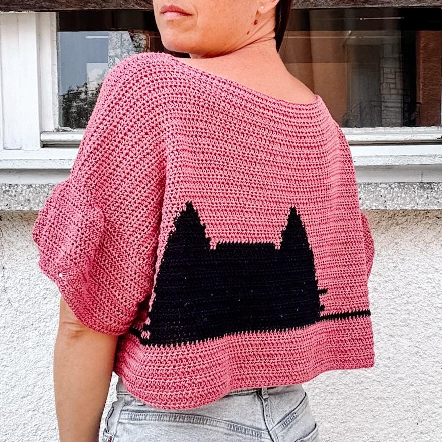 Peek-a-Boo Kitty Top - Loops Only
