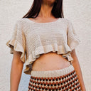 Ruffle Me Up Top - Loops Only