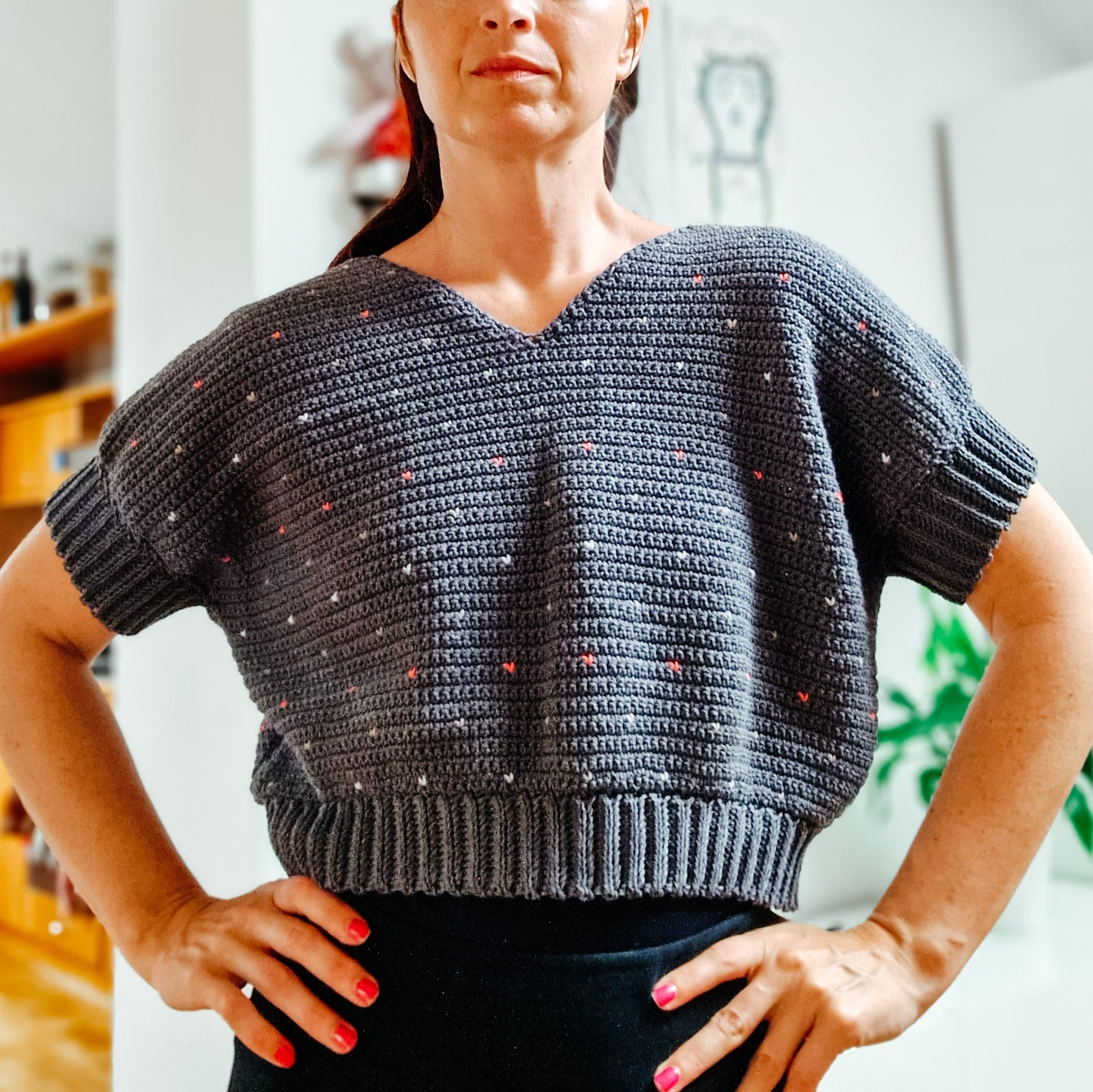 Tiny Hearts Top - Loops Only